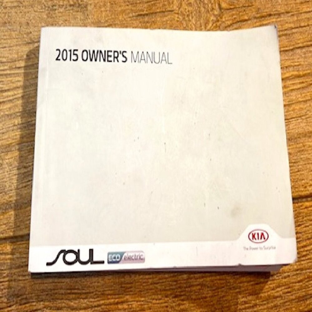 2015 Kia Soul EV+ Owner Manual Multimedia Guide Quick Start Guide plus 3 more
